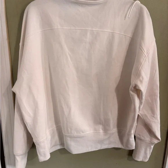 Old Navy Active white Dynamic Fleece Crew - Picture 2 of 5